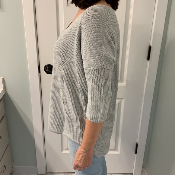 Gray Knit Sweater - Picture 3 of 11